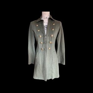 Sage Vintage Pea Coat (XS-S)